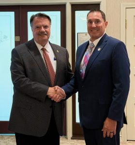Chief Deputy Kevin Huddle Sworn In as President of California Peace Officers’ Association